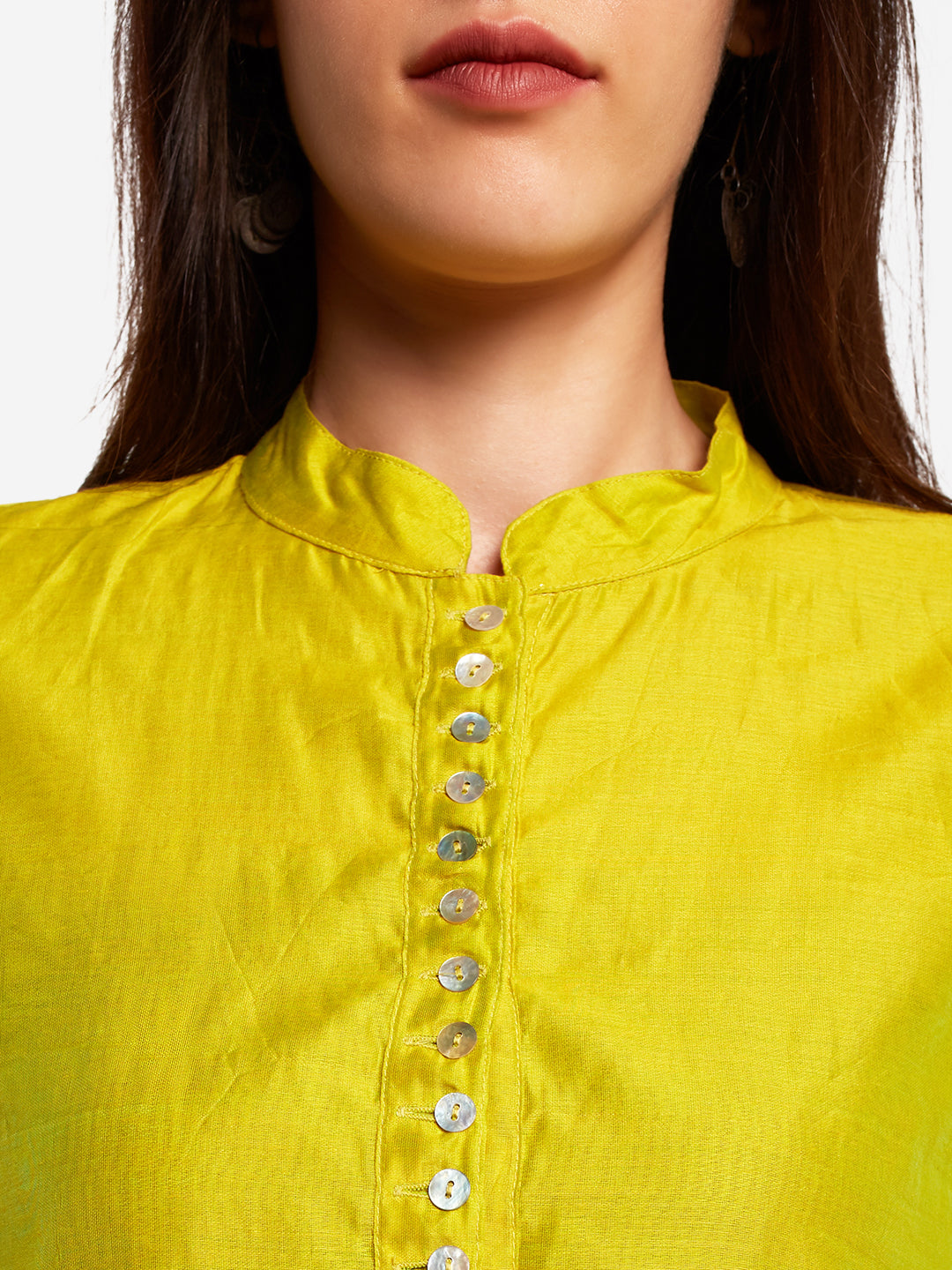 Lime Green Kurta Set