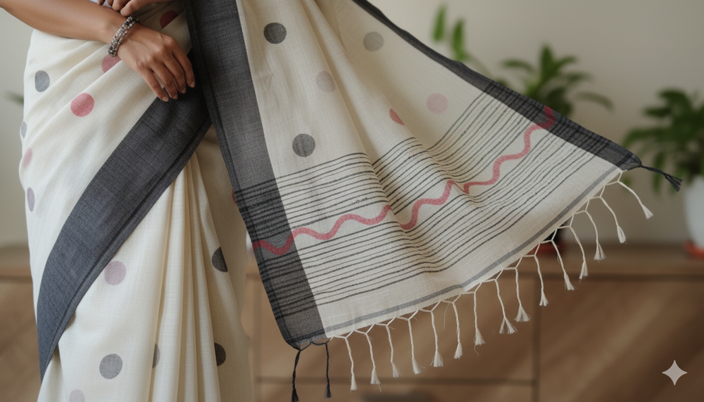 Mul Cotton Printed Saree